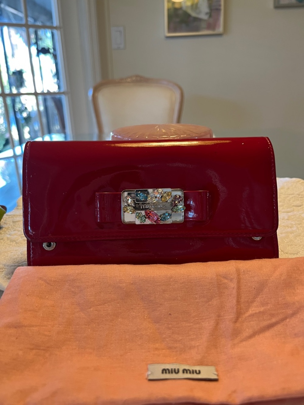 Miu Miu Embelishment Wallet.